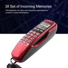 Мини-телефон KX-T888CID, настенный, с ЖК-дисплеем, для дома, офиса, отеля