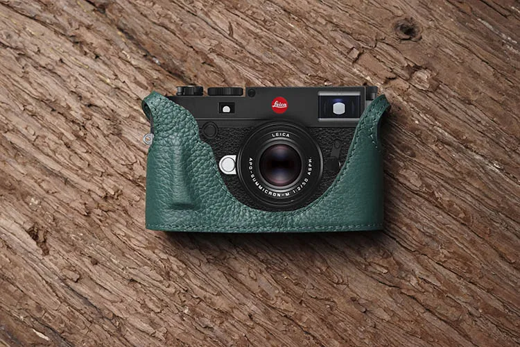 

Mr.Stone Handmade Genuine Leather Camera case Bag Vintage Half case Bottom cover For Leica M10 M10M M10P M10R