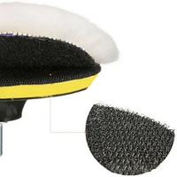 high quality polishing pad mop kit buffing wool wheel car cleaning drill adapter for car polisher