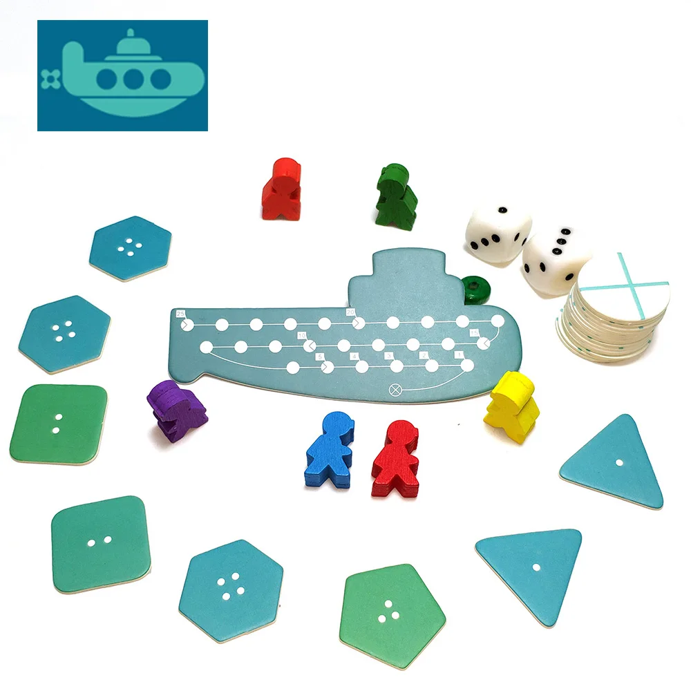 Настольная игра Deep sea Adventure 2020 высококачественные деревянные исследователи