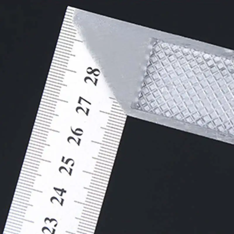 1 шт. L форма Ruler30cm 90 градусов металлическая сталь квадратные инженеры дерево