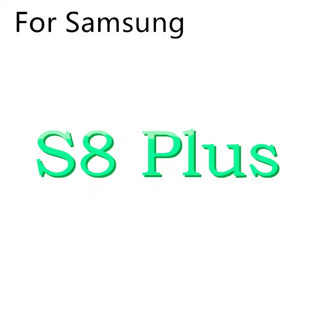 For S8 Plus Жидкостный Мягкий силиконовый чехол для телефона для Samsung Galaxy S8 S9 S10 плюс S7 край J4 J6 J8 A6 A7 A8 A9 J3 J5 J7 A3 A5 A7 - Цвет: For S8 Plus