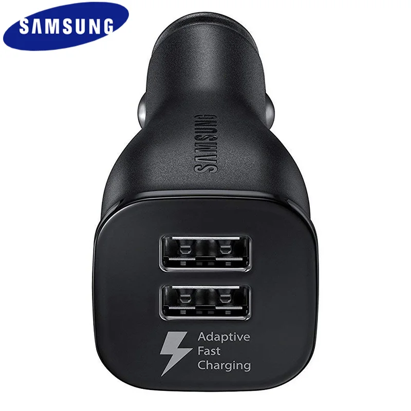 Автомобильное зарядное устройство Samsung с двумя USB-портами 30 Вт 9 В 67 А адаптер Micro /
