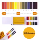 Тест-полоски для определения кислотности почвы, 80 полосок, 1-14 PH, с контрольной картой