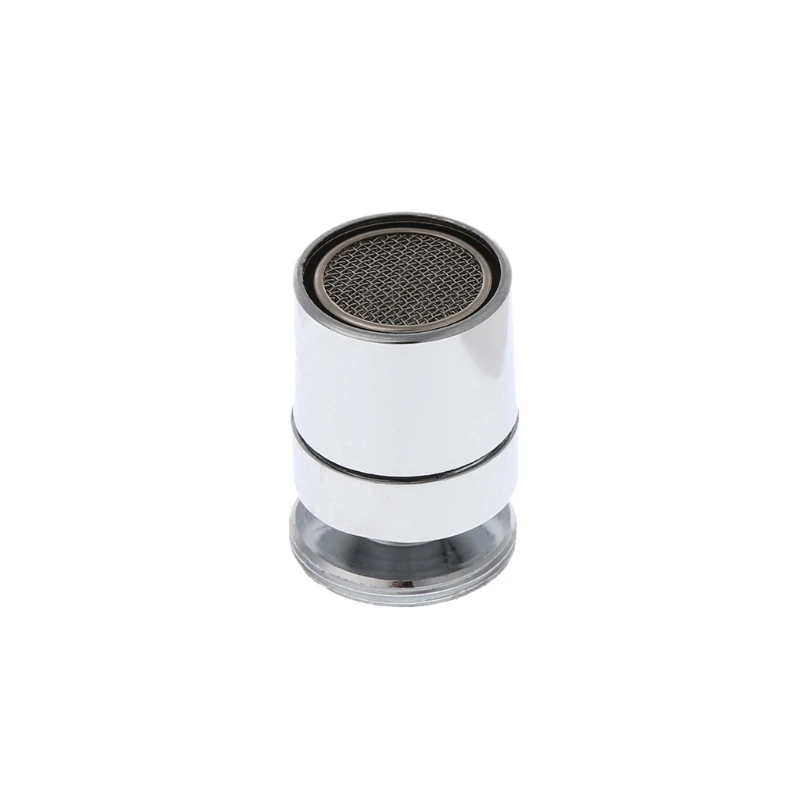 

Y1UD Chromed 24mm Brass Adjustable Swivel Water Saving Tap Nozzle Spout Aerator M24 Male