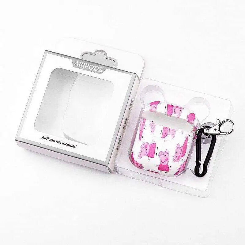 Мягкий силиконовый чехол для apple Airpods1/2, чехол для зарядки, мягкий силиконовый чехол, нескользящий чехол для наушников - Цвет: A