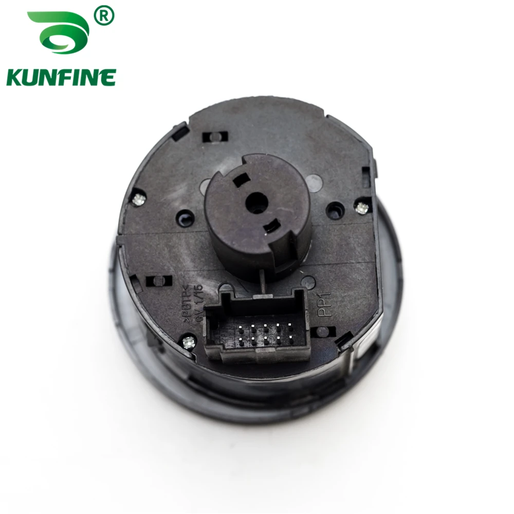 Хромированный переключатель фар датчик автомобильной фары для Skoda OEM № 1Z0 941 431J