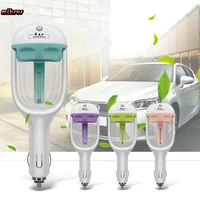 2021 new mini 12v car steam humidifier air purifier aroma diffuser essential oil diffuser car humidifier many colors