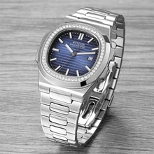 Hot top luxury brand watch men automatic mechanical watch stainless steel luminous hand patek watch AAA nautilus 2020 WOTESEN