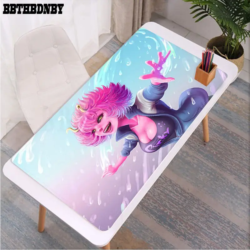 

BBTHBDNBY My Hero Academia Ashido Mina Gamer Speed Mice Retail Mousepad Size for Cs Go LOL Game Player PC Computer Laptop