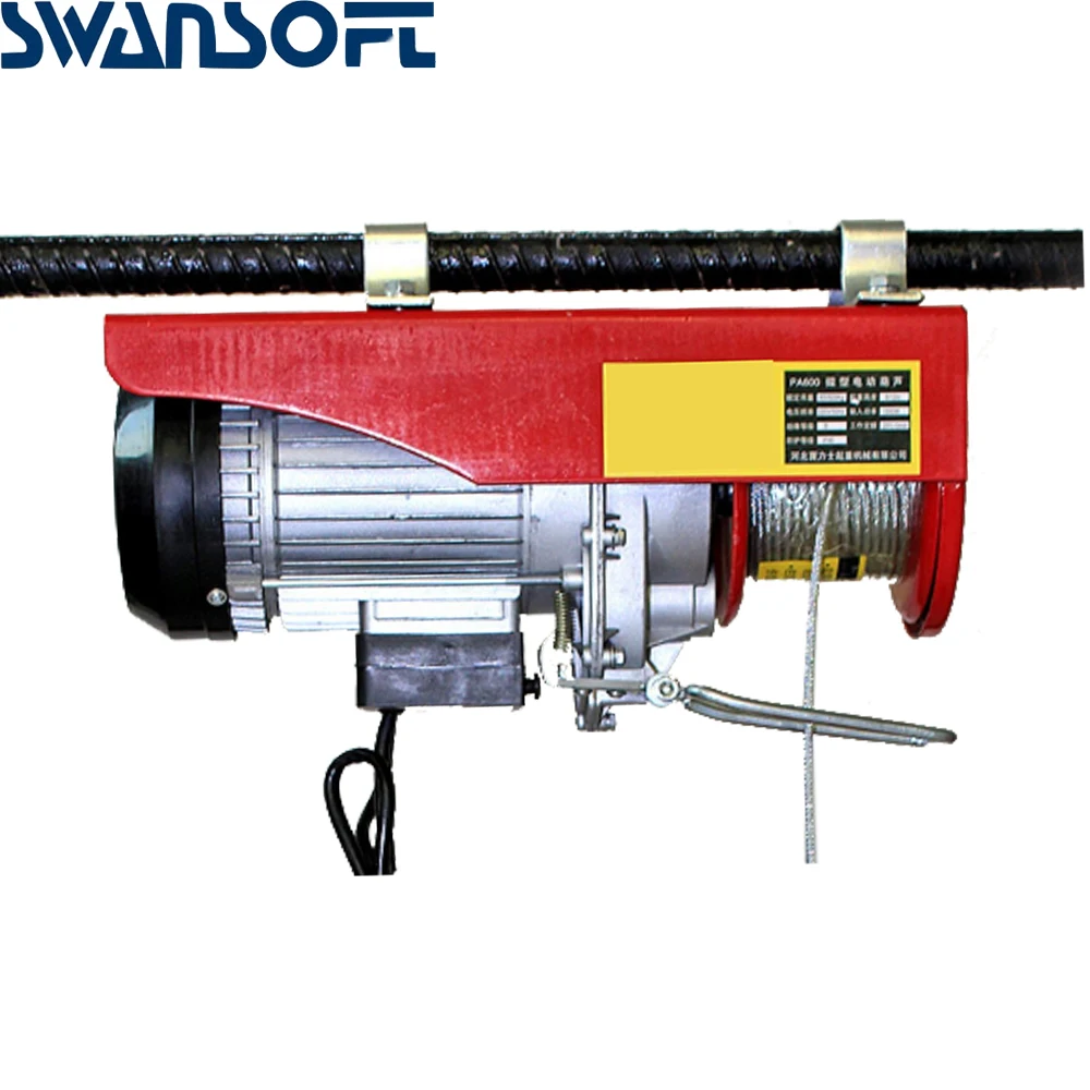 Крытый и открытый бытовой 220v Мини подъемный кран машина мини электрическая