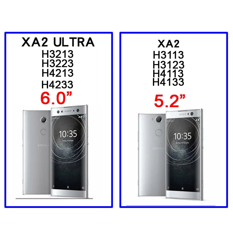 Защитное стекло для Sony Xperia XA2 Ultra закаленное 9H с полным покрытием | Мобильные
