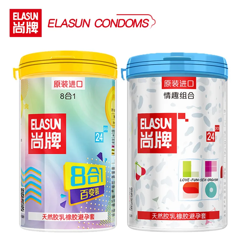 Презервативы Elasun из натурального латекса сверхтонкие презервативы разных типов