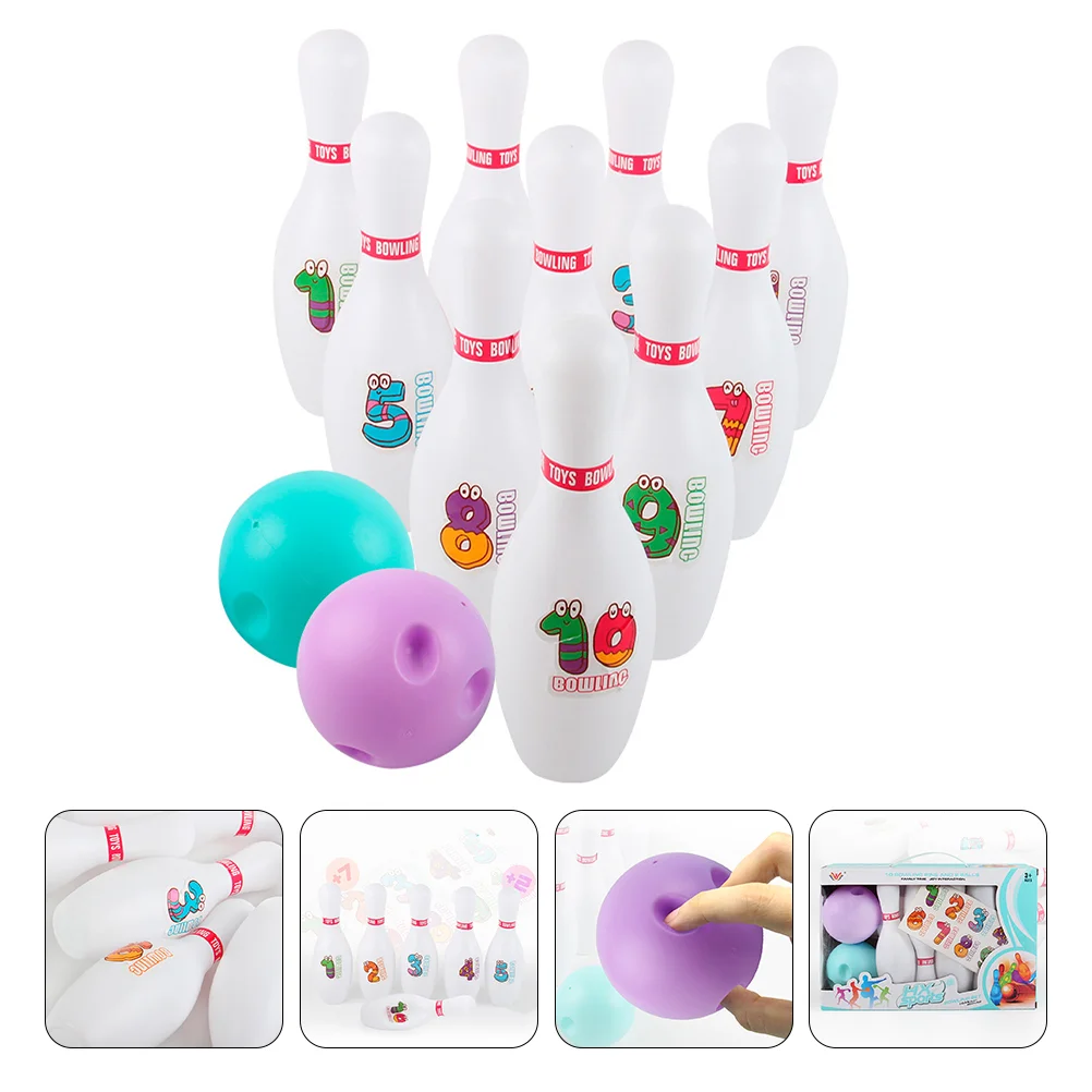 

1 Set Mini Bowling Bowling Game Supplies Kids Early Educational