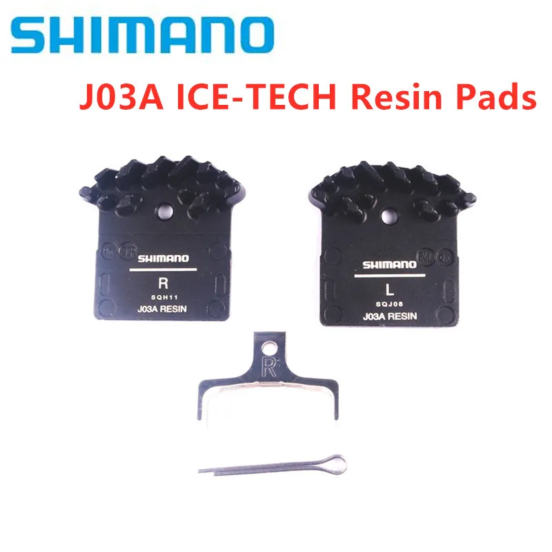 Shimano J03A ICE TECH смолы охлаждающие ребра дисковые Тормозные колодки для M6000 SLX M7000 Deore XT