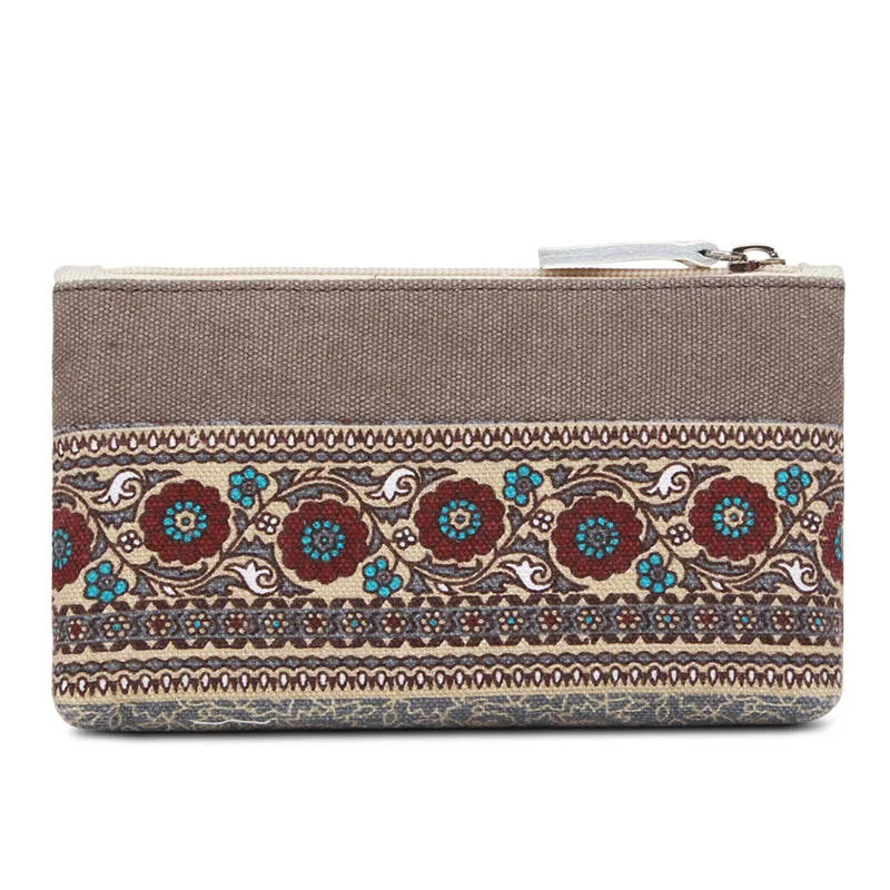 Женский кошелек винтажный Национальный длинный клатч кошельки для карт и монет
