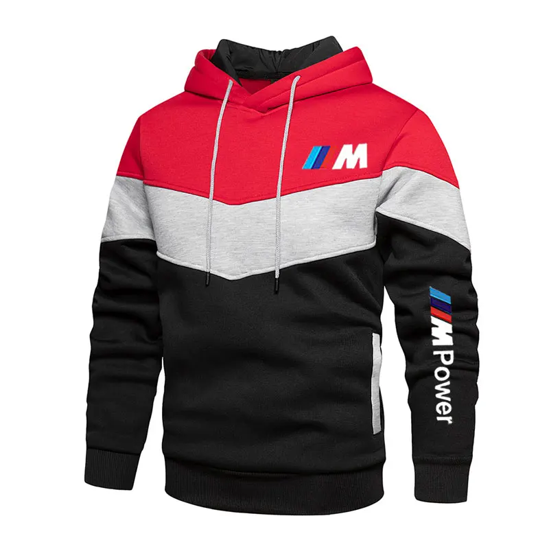 

2021 New Bmw M Seam Brand Hoodie Sweatshirt Male Sports Brand Casual Print Male / Female Hoodies S-XXL