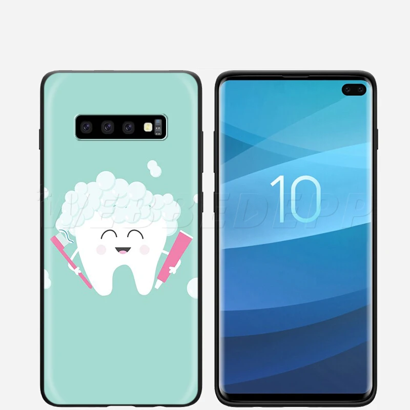 Webbedepp докторский стоматологический зуб чехол для Samsung Galaxy A2 J4 J6 J7 Duo J8 Core Prime 2018 A20E