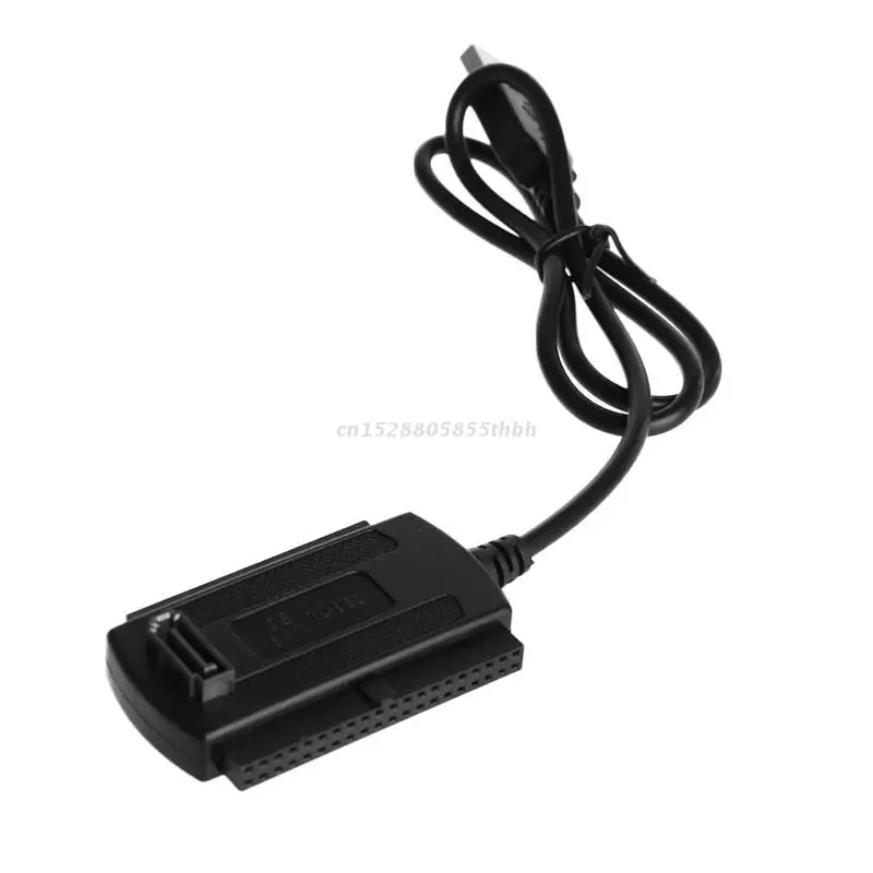 

USB 2.0 to IDE/SATA 2.5" 3.5" Hard Drive Disk HDD Converter Adapter Cable New Y4QD