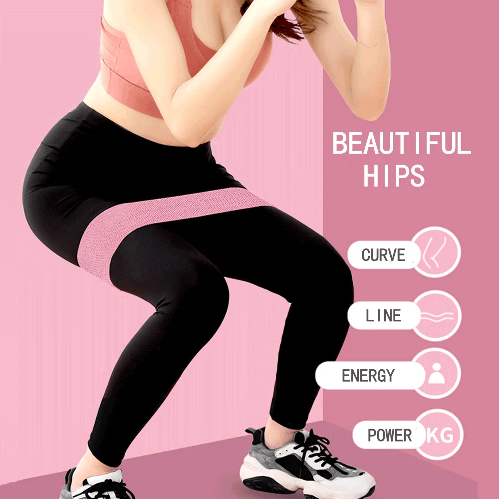 Эластичная лента из латекса для занятий спортом|Пояса йоги| |