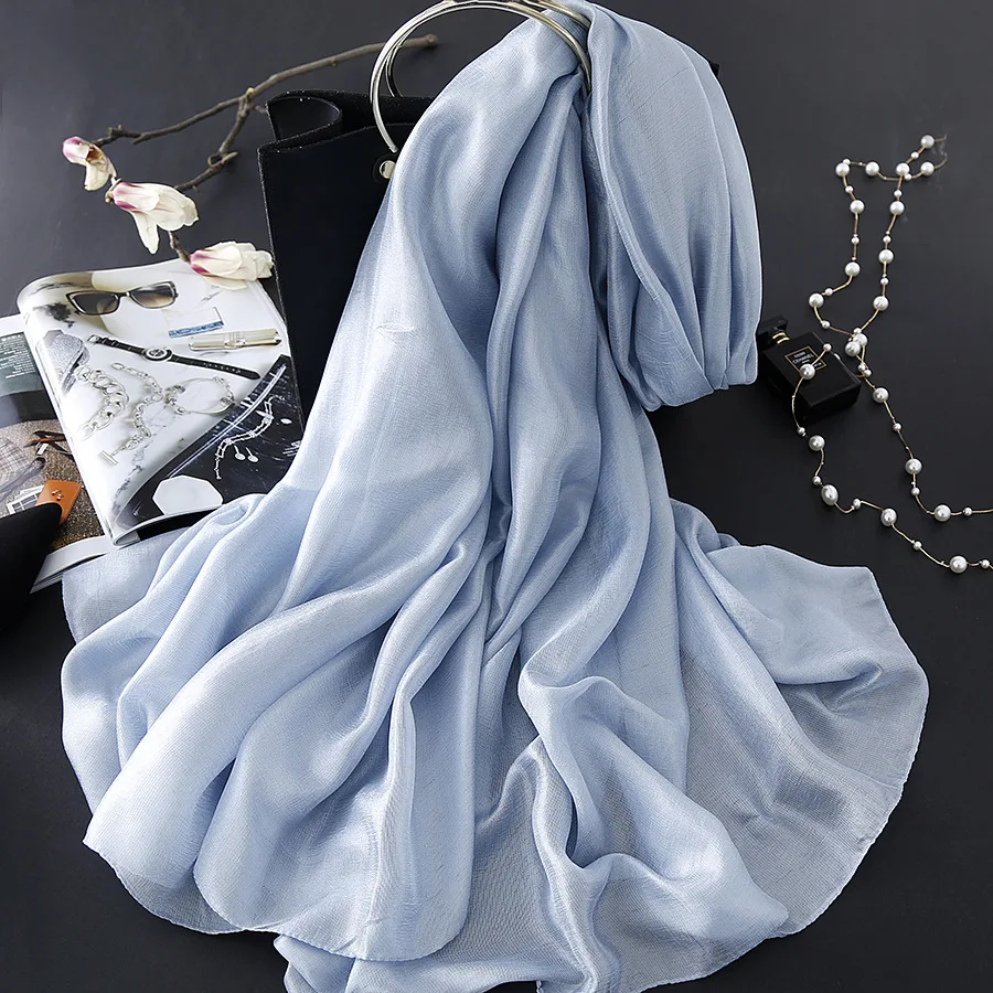 2020 new brand women scarf fashion linen winter scarves silk lady shawls sold thin beach covers bandana female echarpe pashmina |