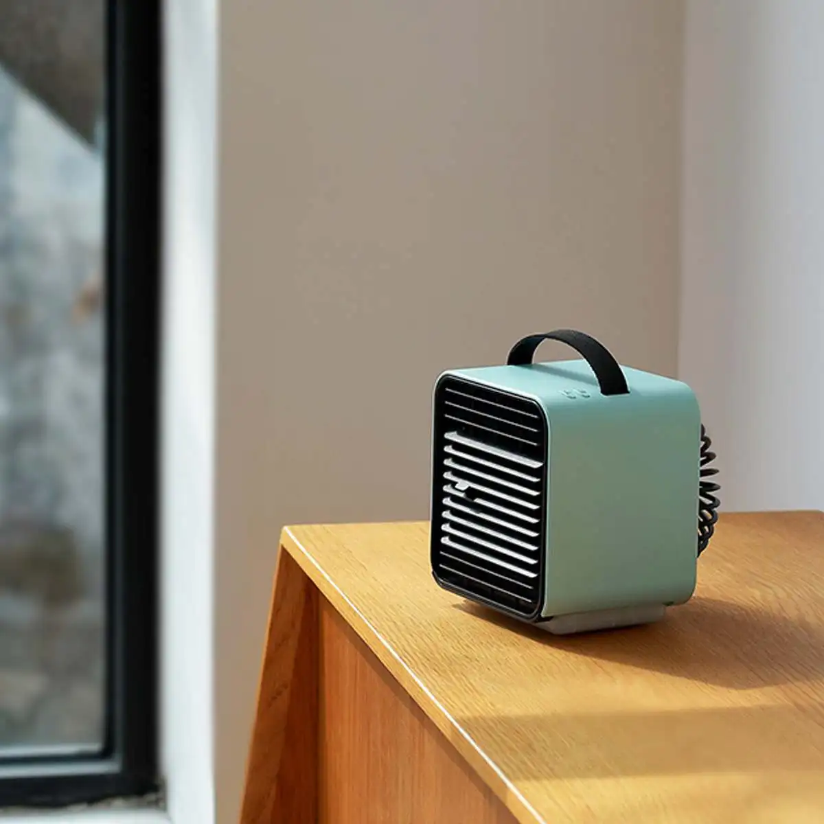 

Настольный мини-вентилятор с USB, портативный охладитель воздуха, кондиционер с 3 скоростями светильник освещение, вентилятор охлаждения, ув...