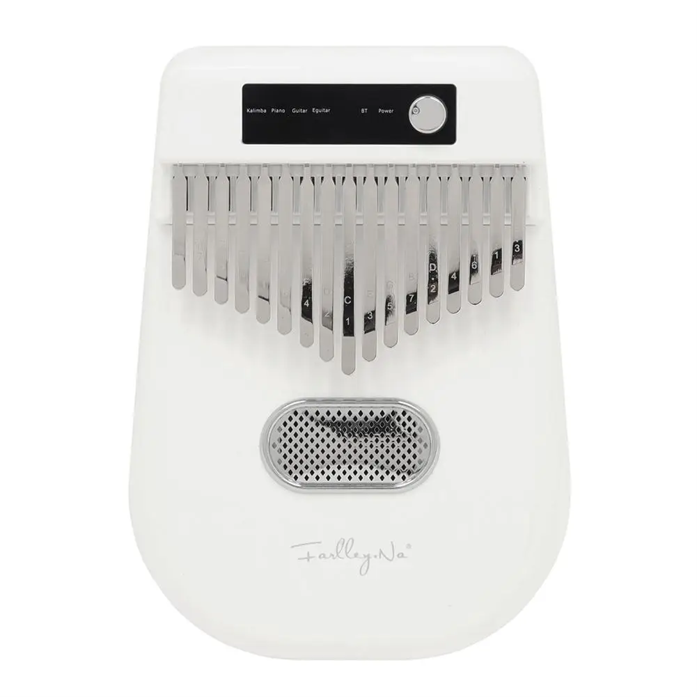 17-tone Smart Electronic Kalimba 4 Tones Connected Mobile Phone Bluetooth-compatible Thumb Piano Keyboard Musical Instrument