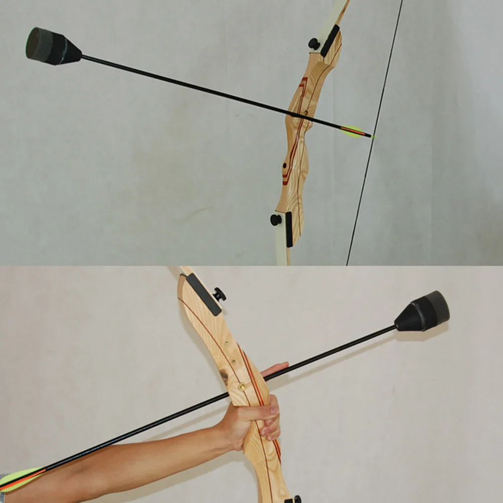 1/6/12 шт. Черная мягкая губка наконечник для стрельбы из пены наконечника лука CS |