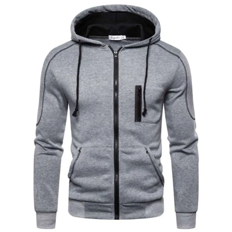 

Men's Sportswear New Medium-thickness Regular Men's Zipper Shirt Hoodie + Sports Trousers, Hot-selling Men's Sports Suits in Aut