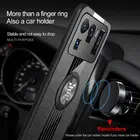 Чехол для Xiaomi Mi 11 Ultra Mi11 Lite, гибридный прочный армированный бампер, металлический магнитный чехол с кольцом на палец для Mi 12 12X 11 11T Pro