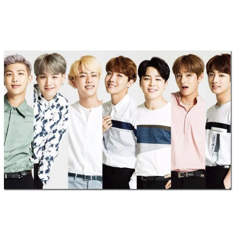 

Картина для алмазной вышивки Singer 5D Корейская группа, домашний декор, полноразмерная круглая вышивка крестиком для мальчиков, Настенная Нак...