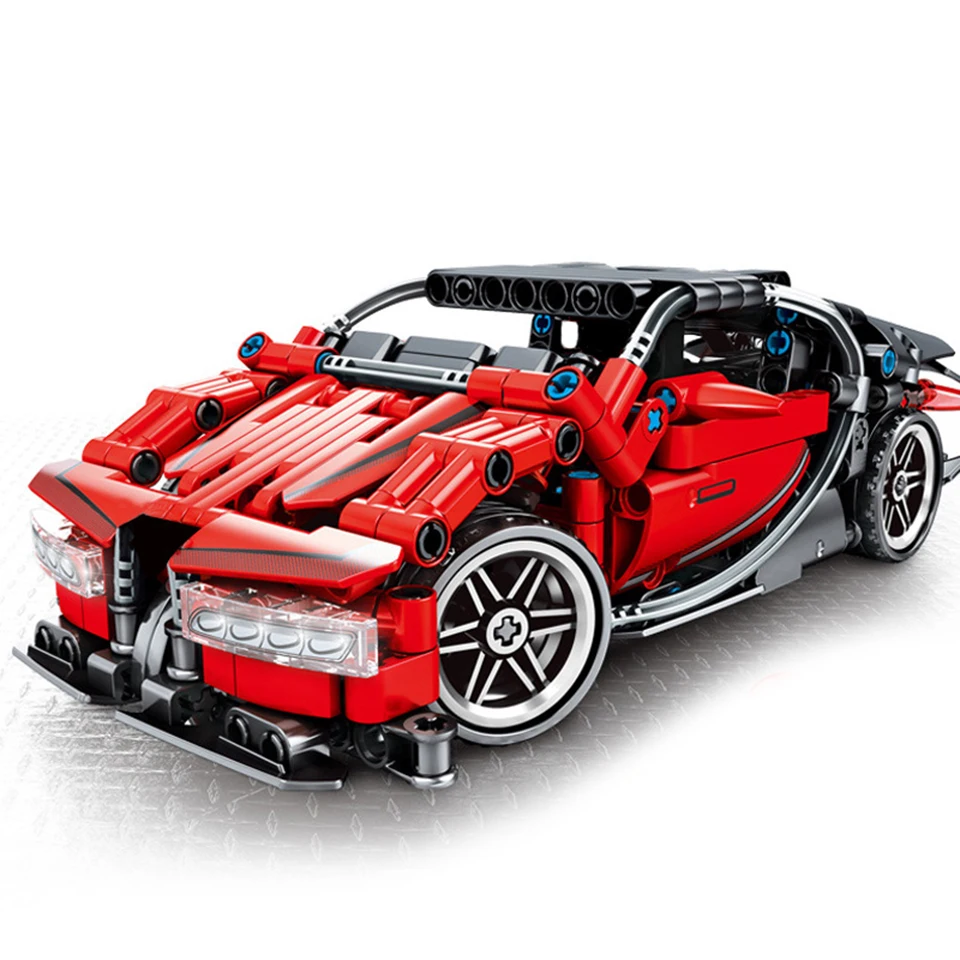 

SEMBO Sports Car Technic MOC 3D Model Building Block Set Racing Classic Super Racers Figures Mini Diamond Bricks Toy for Boys