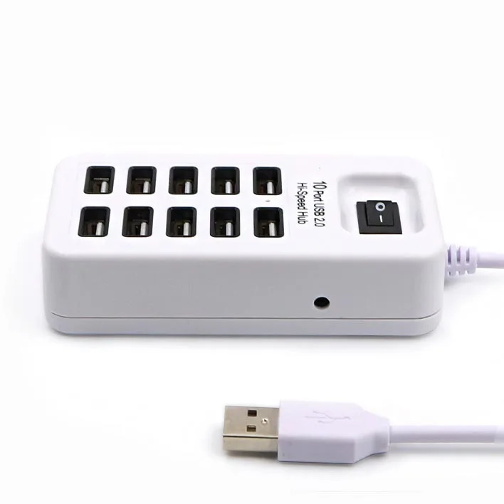 

USB-концентратор 2,0, 10 портов, 12 В, 4 а