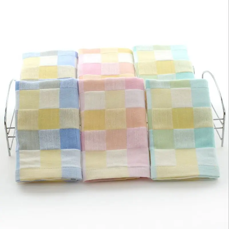 Детские быстросохнущие мягкие абсорбирующие полотенца из марли и хлопка 35x75