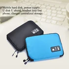 Кабельный организатор сумка Водонепроницаемый, инструмент для использования на природе дорожный Набор для изготовления нейлоновых кабельных держатель сумка электронные аксессуары походный Органайзер Сумка