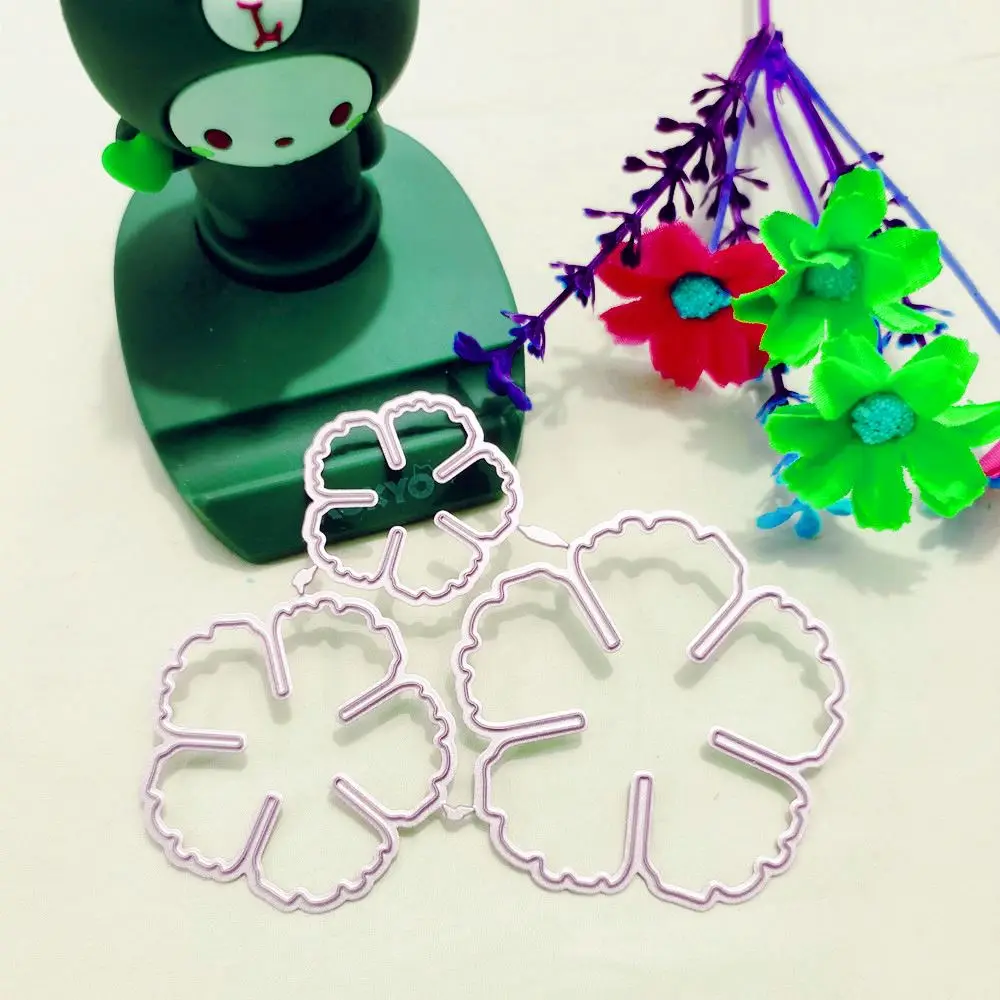 Цветок цветок металлические Вырубные штампы для рукоделия скрапбукинга альбома