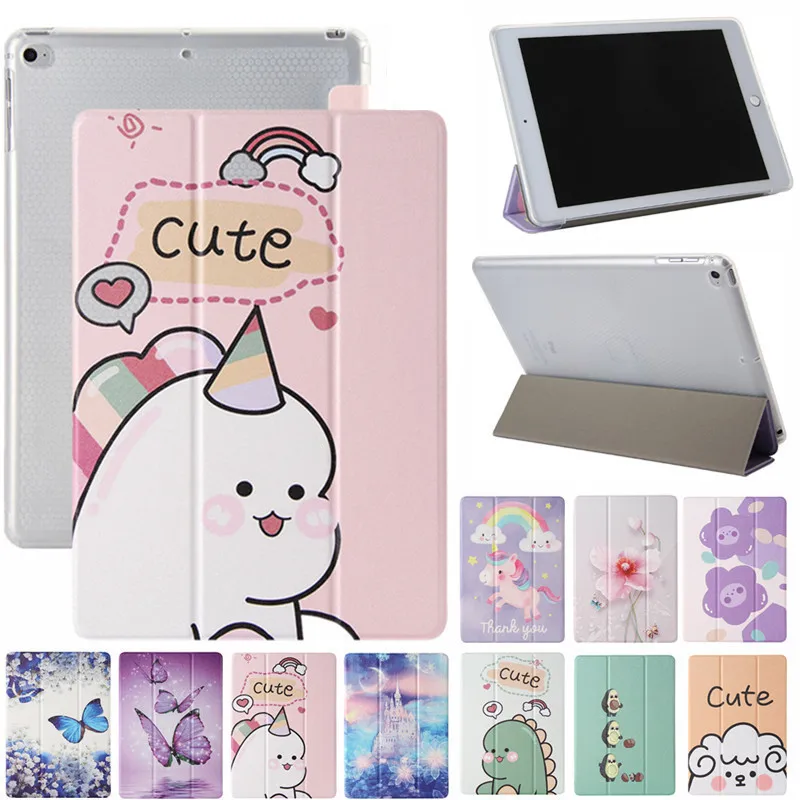 Кожаный чехол с милым Рисунком бабочки складной для планшета IPad Pro 11 2018 1