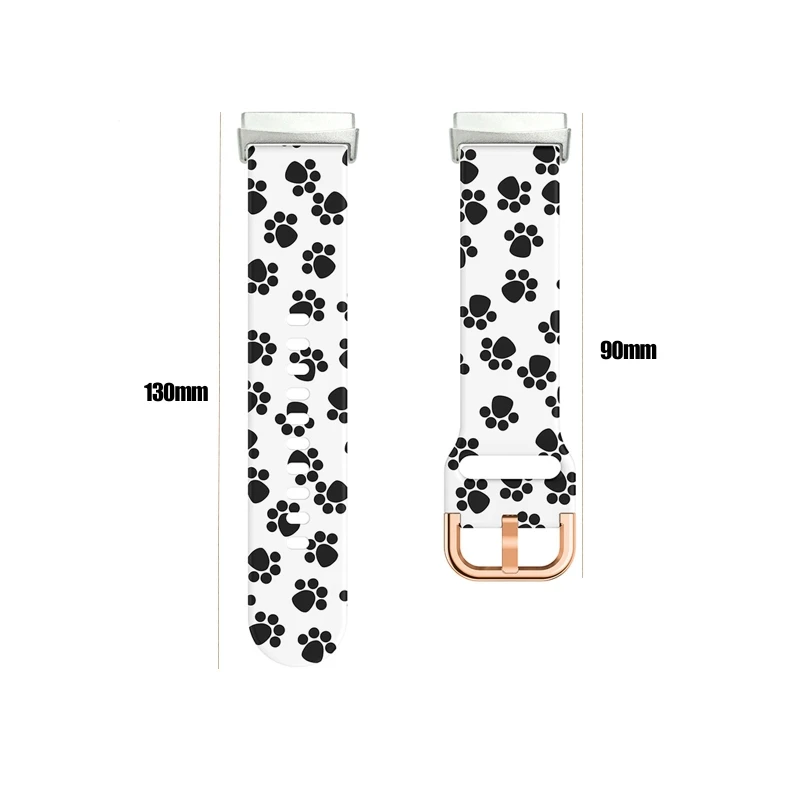 

Multicolor Silicone Wristband Watch Band Wrist Strap For -Fitbit Versa3/Sense Replacement Smart Watch Accessories