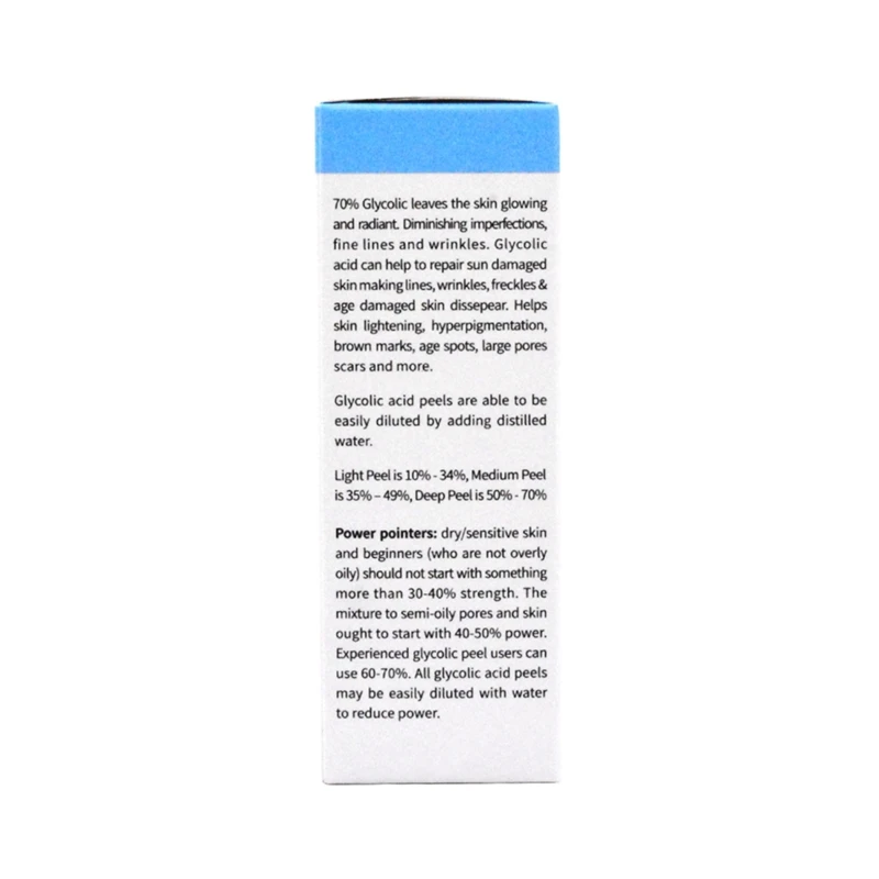 Glycolic Acid Peel 70% Shrink Pores Brighten Skin Color Balance Water And Oil Improve Acne Nourishing Care | Красота и здоровье
