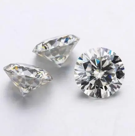 NiceGems Moissanite 6 мм GH белый цвет 0 8 карат круглая огранка отличные Сердца и стрелы