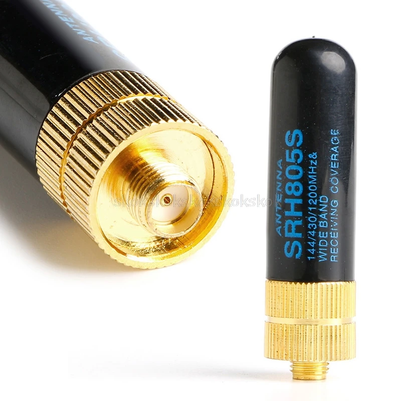 Двухдиапазонная Антенна DIAMOND SRH805S SMA-F Baofeng GT-3 UV-5R BF-888s радио N06 Прямая поставка |