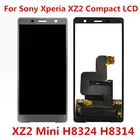 ЖК-дисплей 5 дюймов для Sony Xperia XZ2 Mini H8324 h8314, сенсорный экран, дигитайзер в сборе, Замена для Sony XZ2 Compact LCD