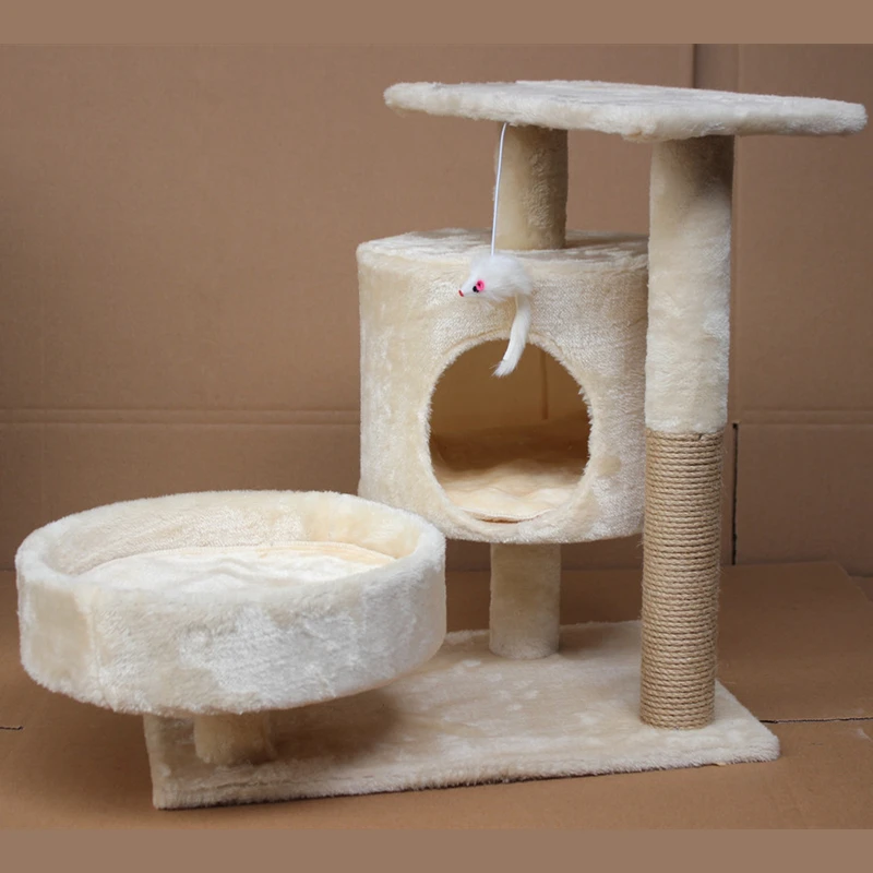 

Cat Climbing Frame Pets Play Tree Scratching Tree Cat Scratching Post Tree Furniture Gym House Toy Cat Jumping Platform