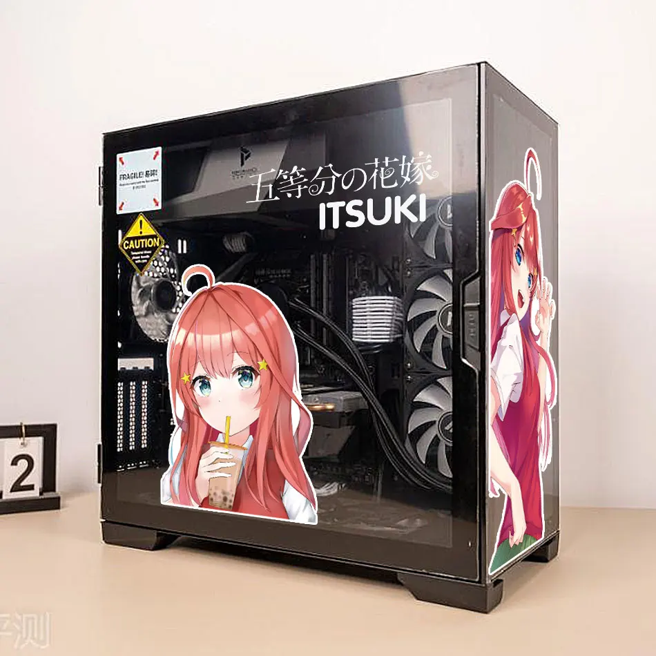 5 наклеек в стиле аниме для чехла японская мультяшная декоративная наклейка