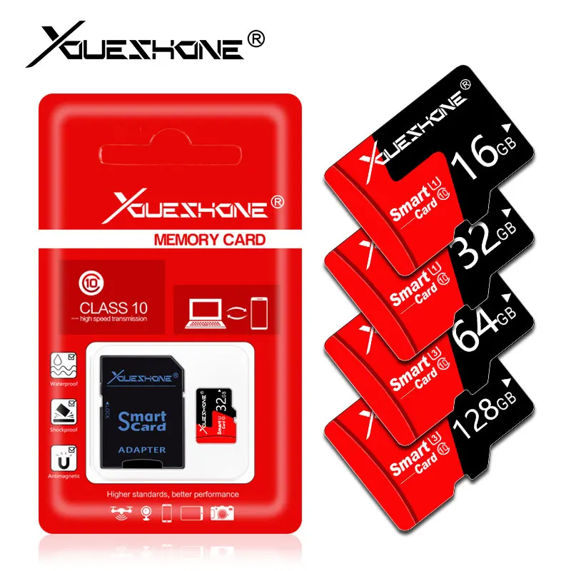 Карта памяти Micro SD, 32 ГБ, 8 ГБ, 16 ГБ, 64 ГБ, класс 10, TF карта, карта памяти, 4 Гб, C6, Micro sd карта памяти