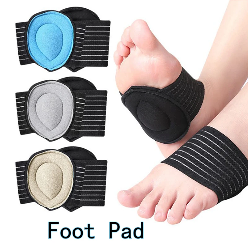 

1Pair Foot Care Tools Foot Support Plantar Cushion Fasciitis Aid Pain Relief Fallen Arches Heel Walking Anti-fatigue