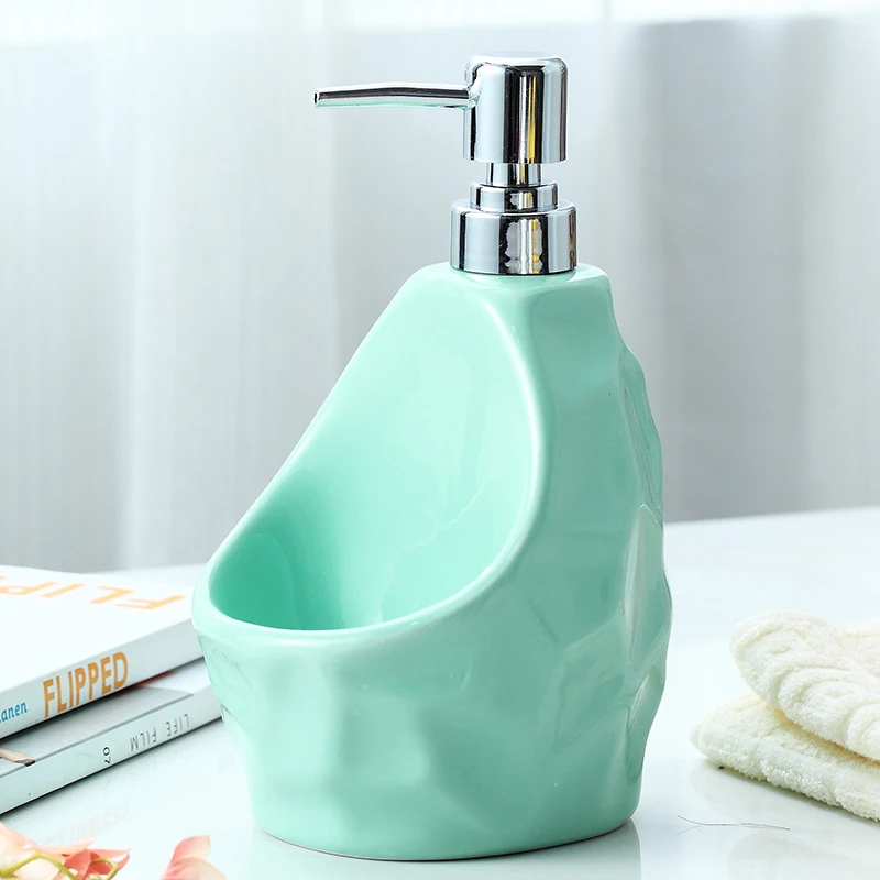 650lml ceramic soap dispenser for kitchen + ABS home decoration liquid lotion bathroom accessories | Обустройство дома