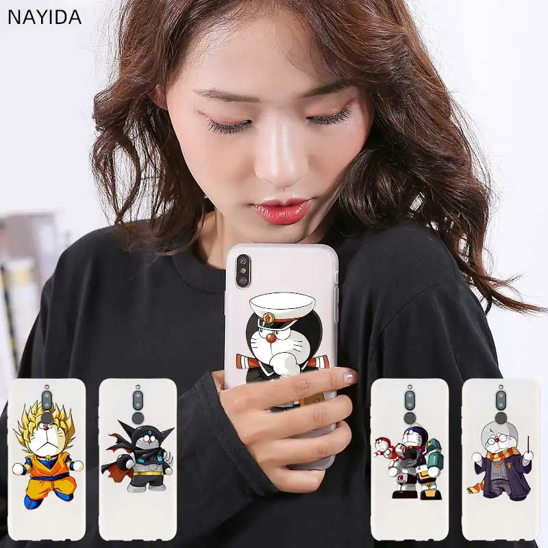 Чехол для телефона Huawei Mate 30 20 10 Lite Pro Cover Y7 Y9 2019 2018 2017 Nova 5i 4 3 Doraemon cos | Мобильные