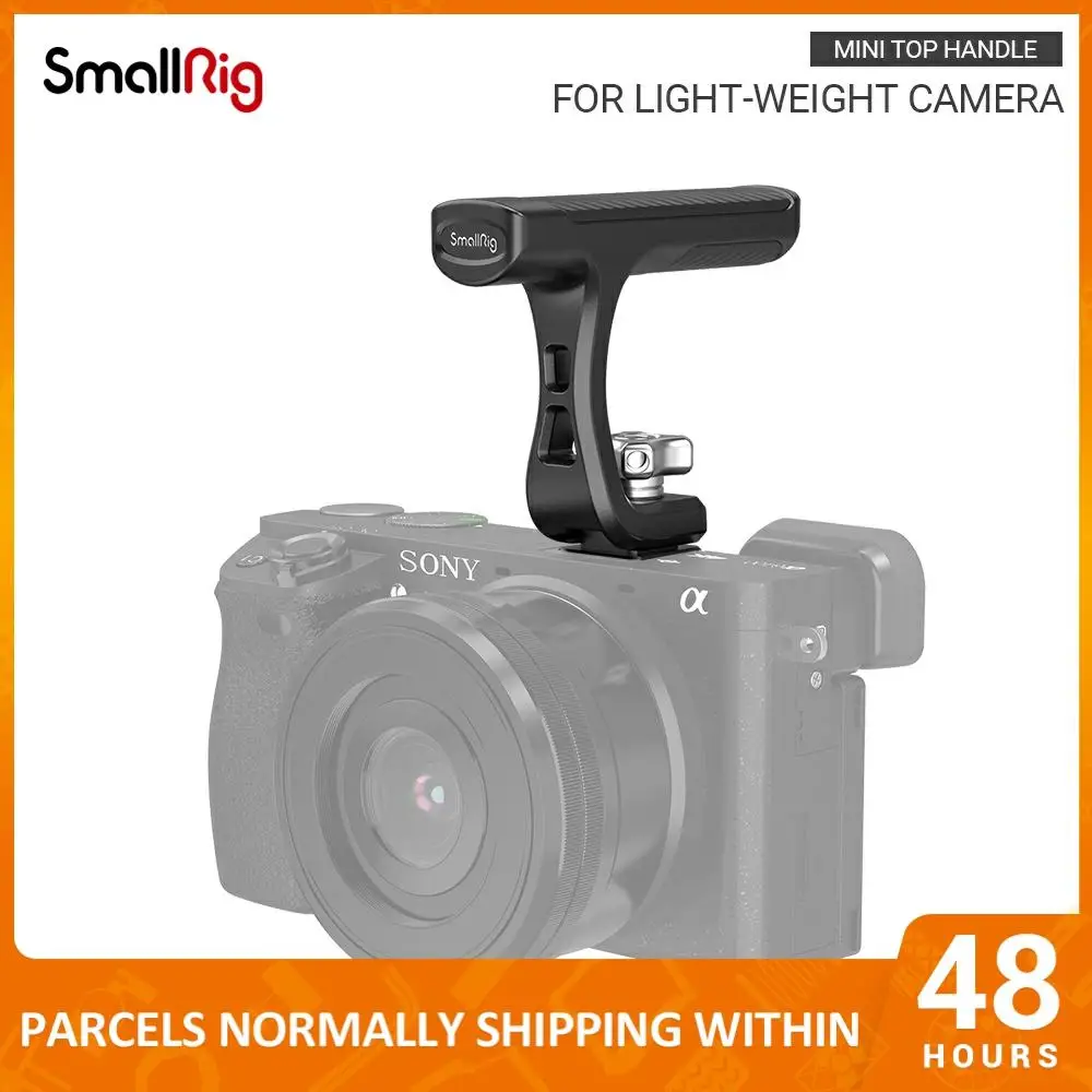 Универсальная мини ручка SmallRig с креплением на Холодный башмак светодиодный