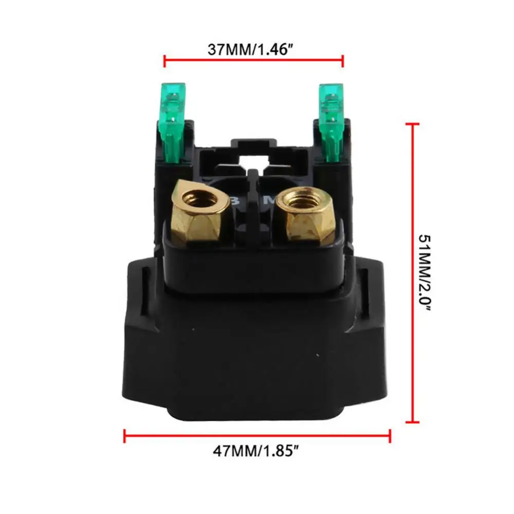 

85% Hot Sales!!! 12V Motorcycle Starter Solenoid Relay for Yamaha YFM 350 400 450 660 Grizzly